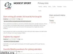 Sites similar to modest-sport.dk