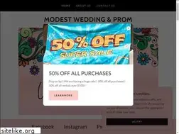 Sites similar to modestgownrental.com