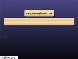 Sites similar to modestofamous.com