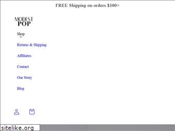 Sites similar to modestpop.com