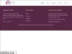Sites similar to modestyhotels.com