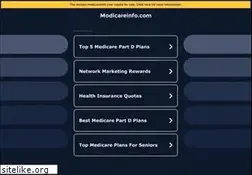 Sites similar to modicareinfo.com