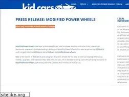 Sites similar to modifiedpowerwheels.com