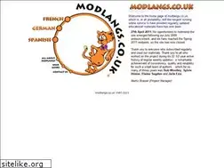 Sites similar to modlangs.co.uk