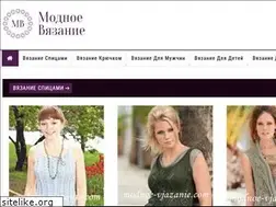 Sites similar to modnoe-vjazanie.com