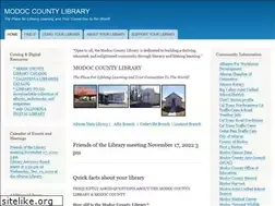Sites similar to modoccountylibrary.org