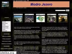 Sites similar to modrojezero.org