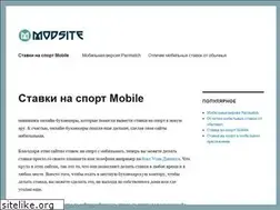 Sites similar to modsite.by