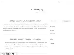 Sites similar to modularity.org