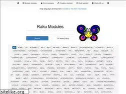 Sites similar to modules.perl6.org