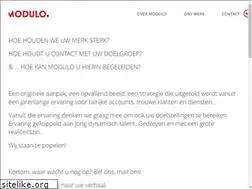 Sites similar to modulo.be