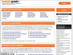 Sites similar to modulosgrado.com