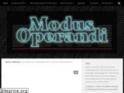 Sites similar to modus-operandi.co.uk