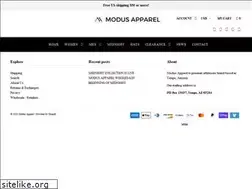 Sites similar to modusapparel.com