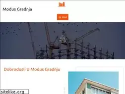 Sites similar to modusgradnja.com