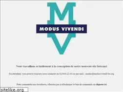 Sites similar to modusvivendi-be.org