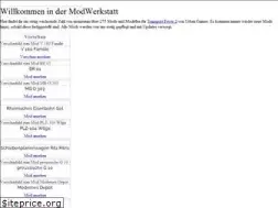 Sites similar to modwerkstatt.com