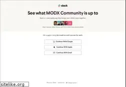 Sites similar to modx.org