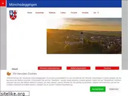 Sites similar to moenchsdeggingen.de