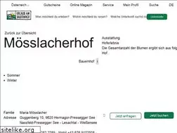 Sites similar to moesslacherhof.at