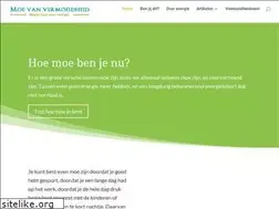 Sites similar to moevanvermoeidheid.nl
