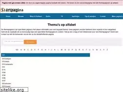 Sites similar to moezel.startpagina.nl