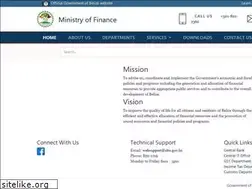 Sites similar to mof.gov.bz