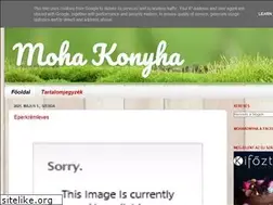 Sites similar to mohakonyha.hu
