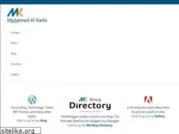 Sites similar to mohamadkarbi.com