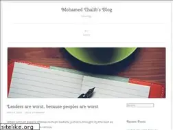 Sites similar to mohammadthalif.wordpress.com