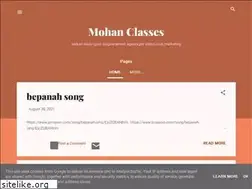 Sites similar to mohanclasses.blogspot.com