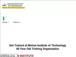 Sites similar to mohaninstitute.com
