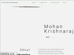 Sites similar to mohankrishnaraj.com