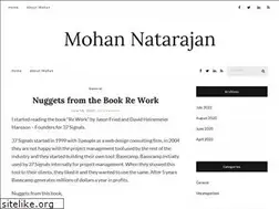 Sites similar to mohannatarajan.com
