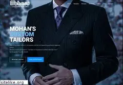 Sites similar to mohanstailors.com