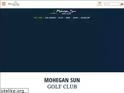 Sites similar to mohegansungolfclub.com