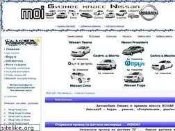 Sites similar to moi-nissan.ru
