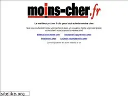 Sites similar to moins-cher.fr