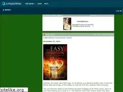 Sites similar to moiraj.livejournal.com