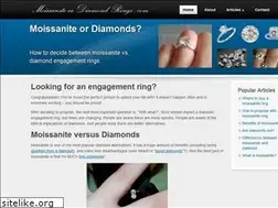 Sites similar to moissanitevsdiamondrings.com