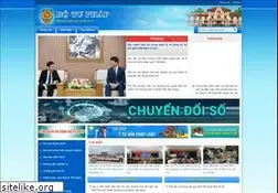 Sites similar to moj.gov.vn