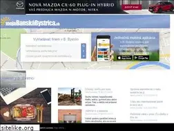 Sites similar to mojabystrica.sk