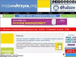Sites similar to mojacukrzyca.org