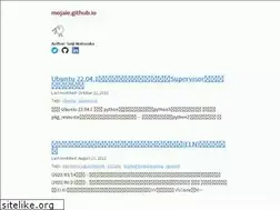 Sites similar to mojaie.github.io