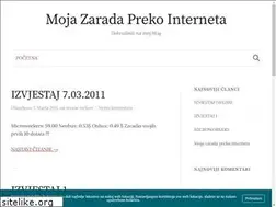 Sites similar to mojazaradaprekoneta.blogger.ba
