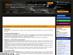 Sites similar to mojenoty.cz