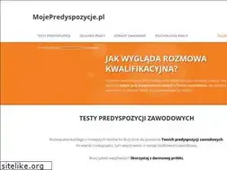 Sites similar to mojepredyspozycje.pl