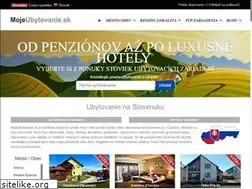 Sites similar to mojeubytovanie.sk