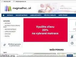 Sites similar to mojmatrac.sk