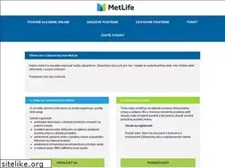 Sites similar to mojmetlife.sk